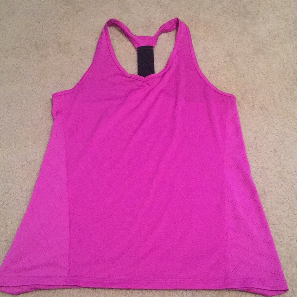 Purple DryTEK workout tank